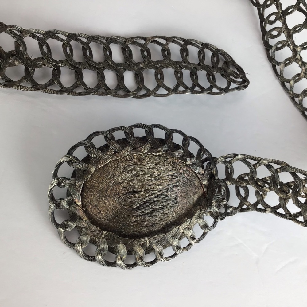 Grecian Vintage Bronze Wire Buckle Belt